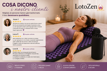 NidoZen™ – Il tappetino di agopressura per ritrovare relax, sollievo e benessere